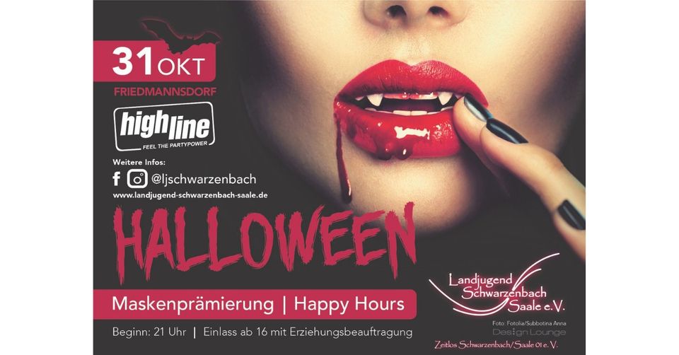 Halloween Party mit Highline