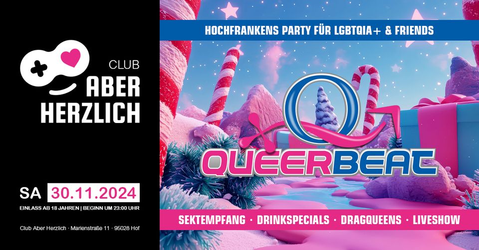 Queerbeat - Hochfrankens Party für LGBTQIA & Friends